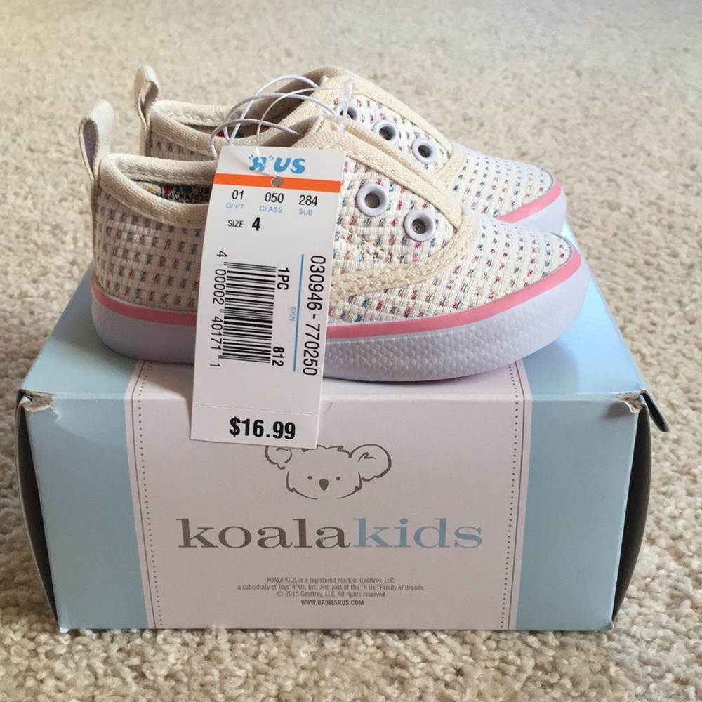 Koala Kids size 4 sneakers